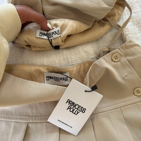 *NWT* Princess Polly Putney Set - Beige - Picture 4 of 4